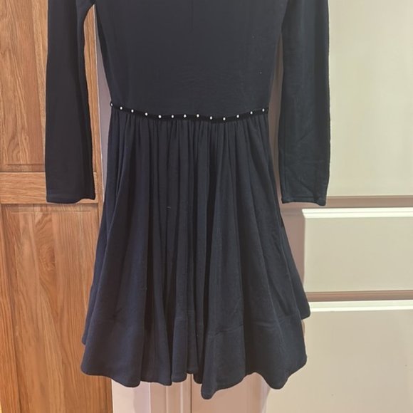 ❌❌SOLD Riska unit long sleeve dress size 3 navy Euc - Picture 14 of 14